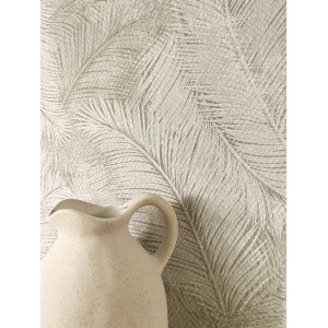 Newroom Vliestapete Gazali Taupe Dschungel Modern