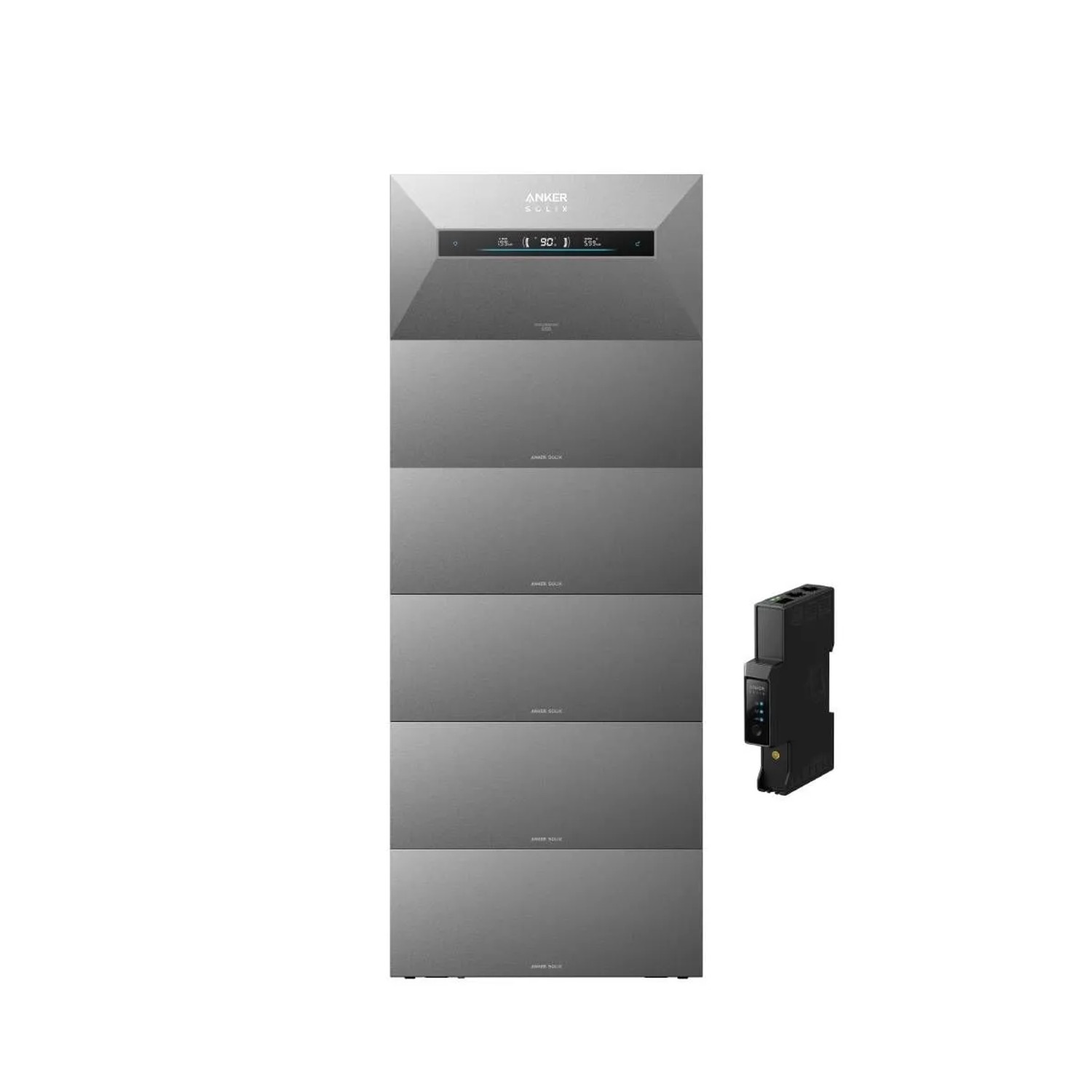 Anker SOLIX Solarbank Max AC 42 kWh Speicher Mit 5 BP7000 Und Smart Meter Gen 2