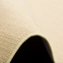Detailansicht: Creme Snapstyle Sisal Teppichläufer 80x160cm mit rutschfestem Rücken.