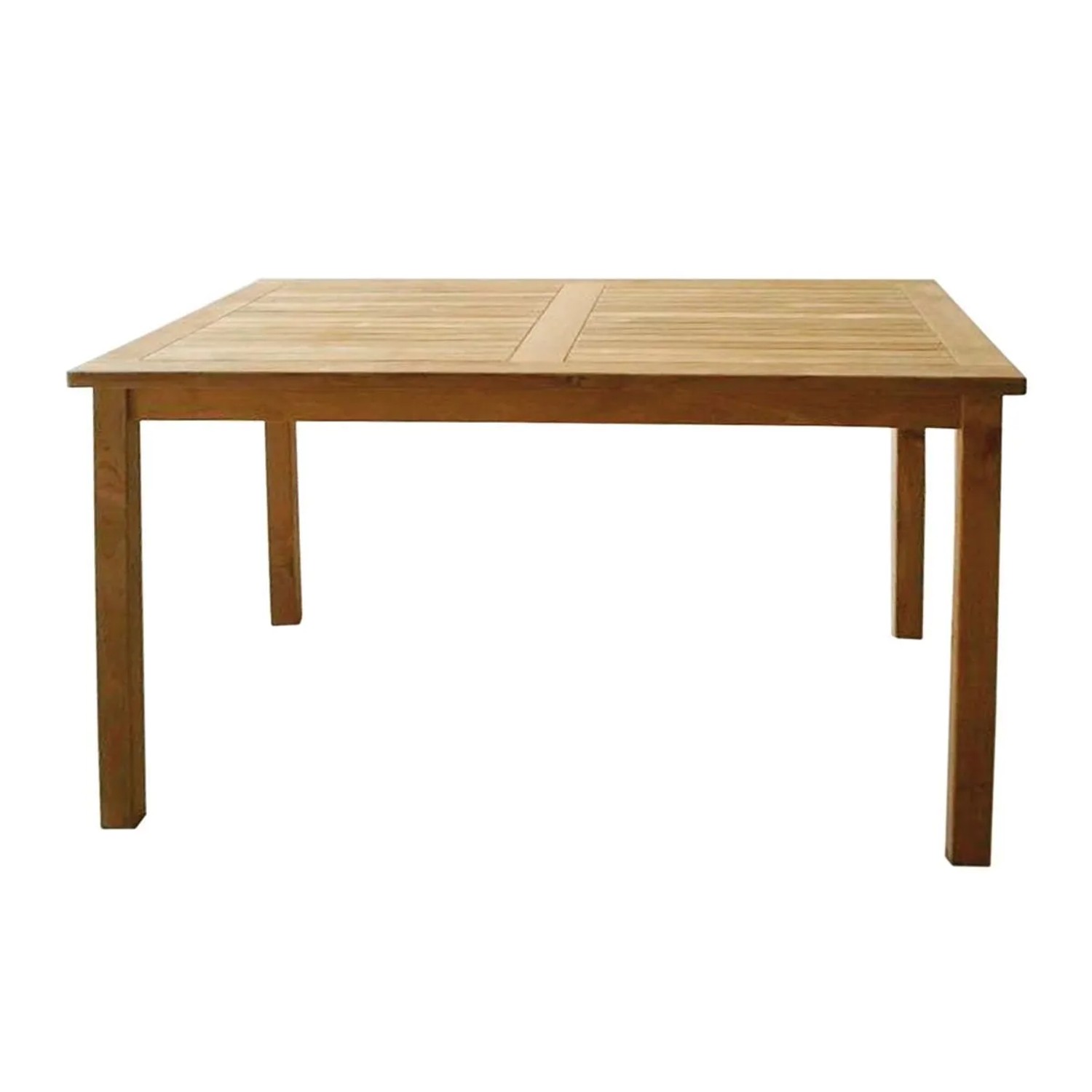 Lex Premium Teak Tisch Rechteckig Gartentisch Gartenmöbel Teakmöbel Holztisch 100 cm