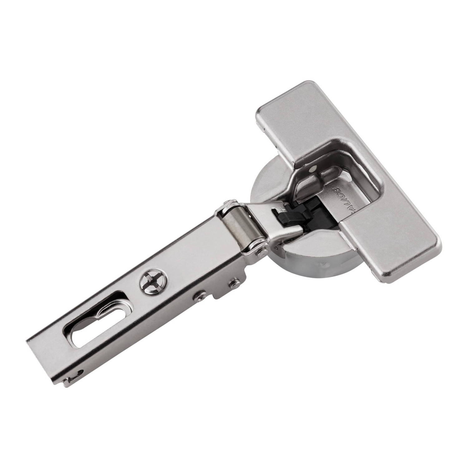 SALICE Topfband Serie 700 LOGICA Eckanschlag 110 Grad Dämpfung Einstellbar T45 Nickel Matt