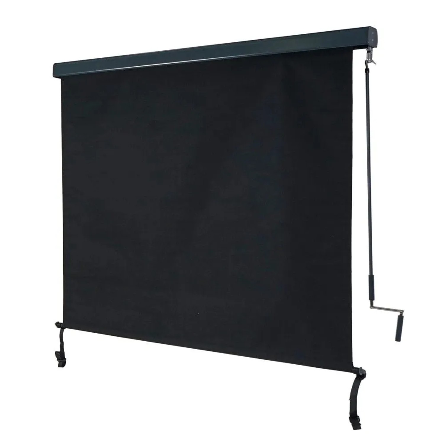MCW Vertikalmarkise F42 250x180cm Schwarz