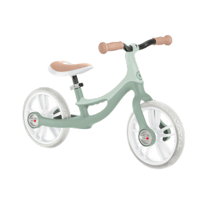 Globber Go Bike Elite Laufrad für Kinder 10 Zoll TPE-Bereifung Sattel Höhenverstellbar Salbei Grün