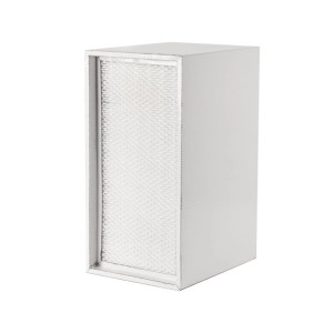 STAHLWERK Aktivkohle-Filter für Rauchabsaugung FE-210 ST. Weißer, rechteckiger Ersatzfilter, Luftfilter.