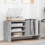 vidaXL Schallplattenschrank Beton Grau 78,5 x 35 x 45 cm Holzwerkstoff 891075_2