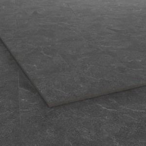 Terrassenplatte Feinsteinzeug Vero 2.0 in Steinoptik Anthrazit, 50x100 cm.