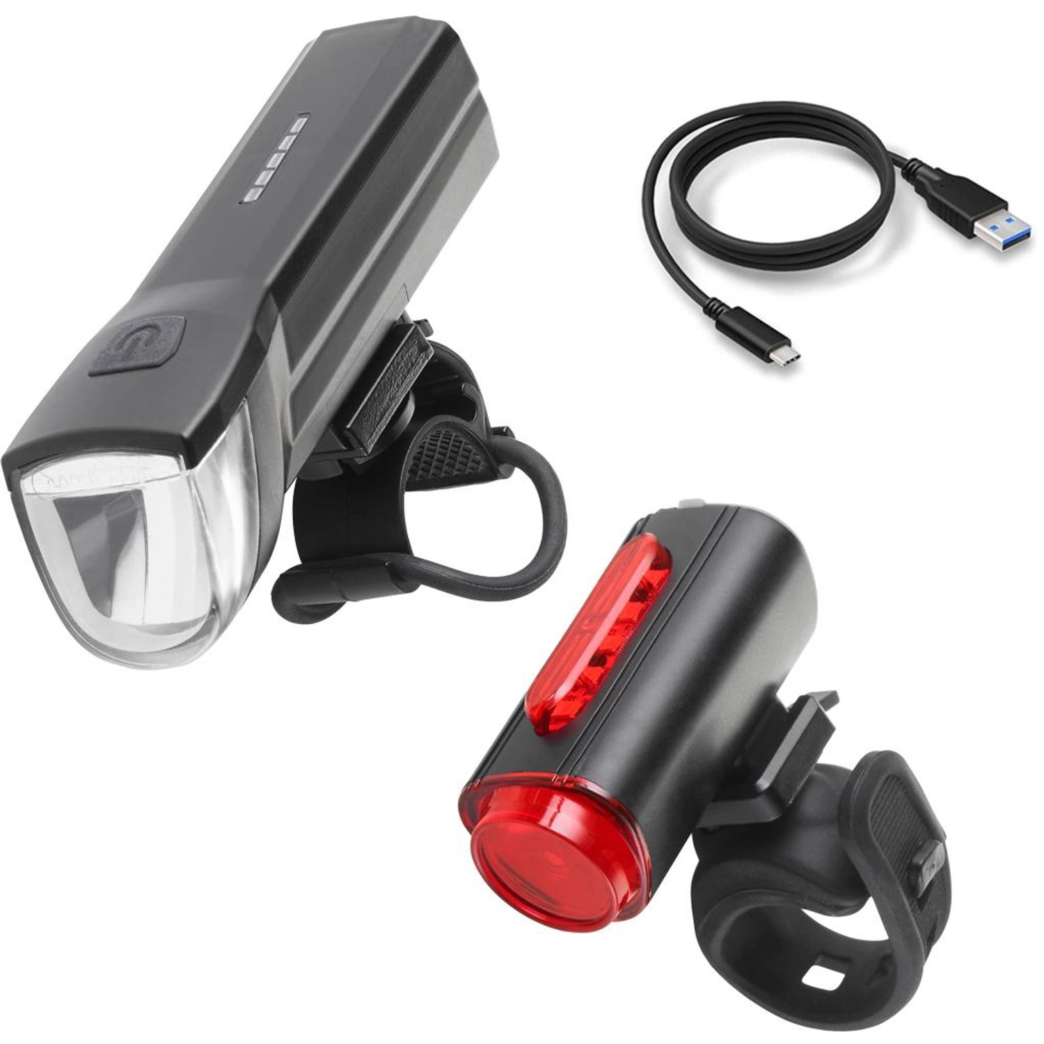 Fischer Akku-USB-LED Beleuchtungs-Set mit Bodenbeleuchtung