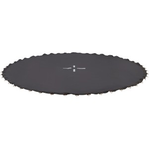 Schwarze Sprungmatte für Gartentrampolin, Ø 244 cm, Ersatzteil.