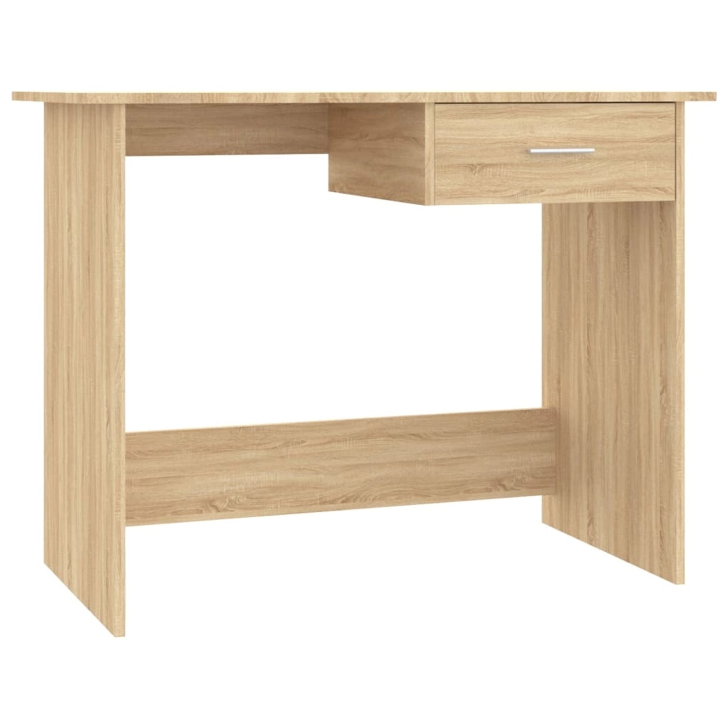 vidaXL Schreibtisch Sonoma-Eiche 100x50x76 cm Holzwerkstoff 800552 günstig online kaufen