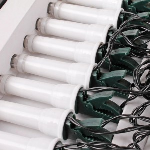 Lex 20er LED Kerzenlichterkette Lichterkette Innen Christbaumkerzen Warmweiss