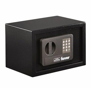 Burg Wächter Möbeltresor Favor S3 E, anthrazit, mit elektronischem Zahlenschloss.