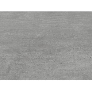 Graue, matte Bodenfliese Harmony in Zement-Holzoptik, geeignet für Innen- und Außenbereiche.