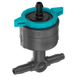 Gardena Reihentropfer, 1-8 l/h, regulierbar, druckausgleichend, für Micro-Drip-Systeme, 5 Stück