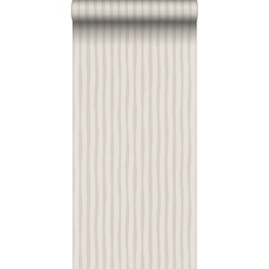 Sanders & Sanders Tapete Streifen Crème Beige 53 Cm X 10 M 640548