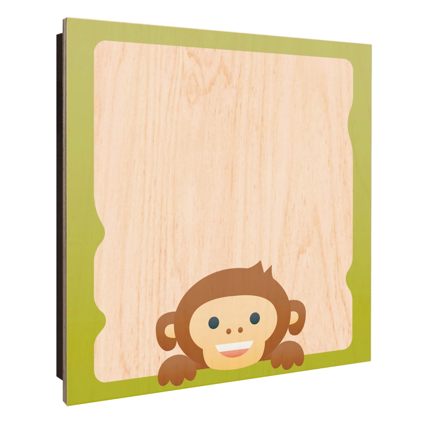 Banjado Großer Schlüsselkasten Holz 30x30cm Schwarz Scharnier Links 50 Hake günstig online kaufen