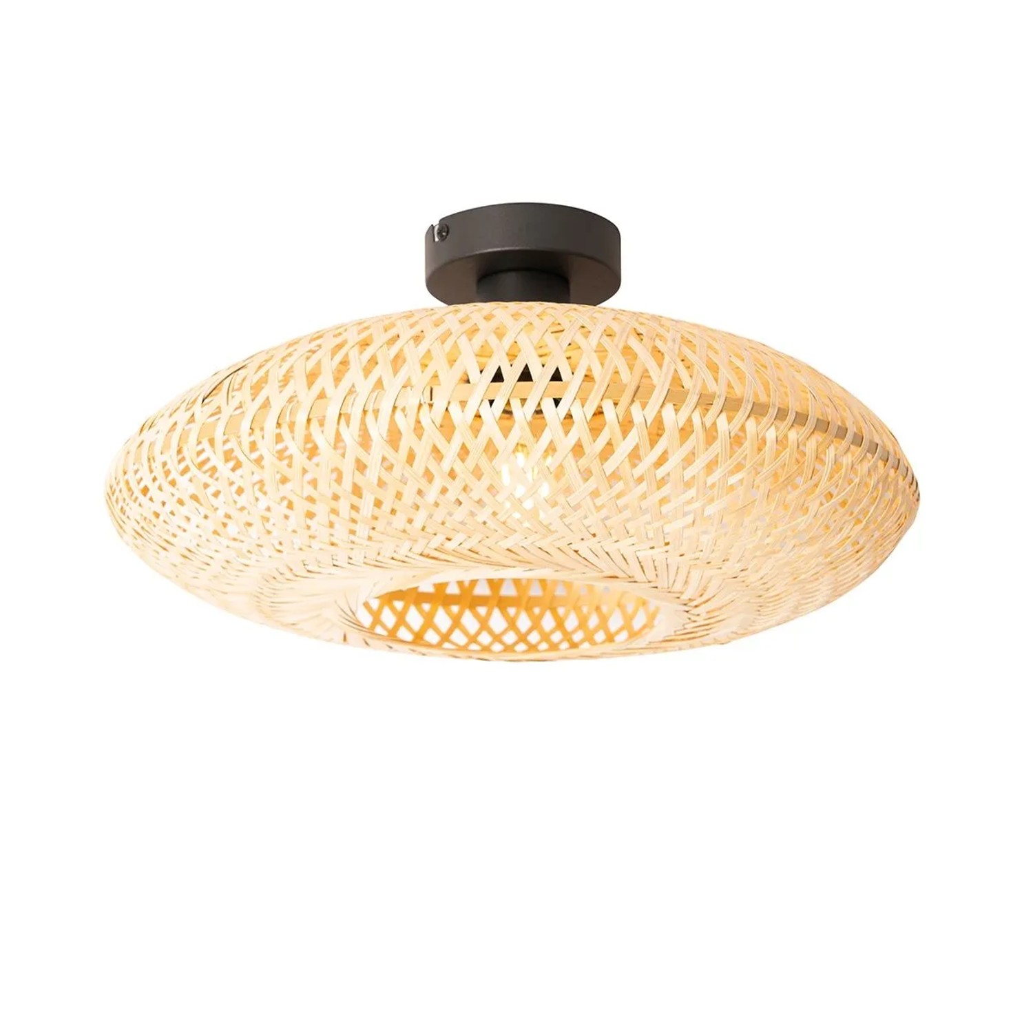QAZQA Orientalische Deckenlampe Bambus 40 cm Ostrava