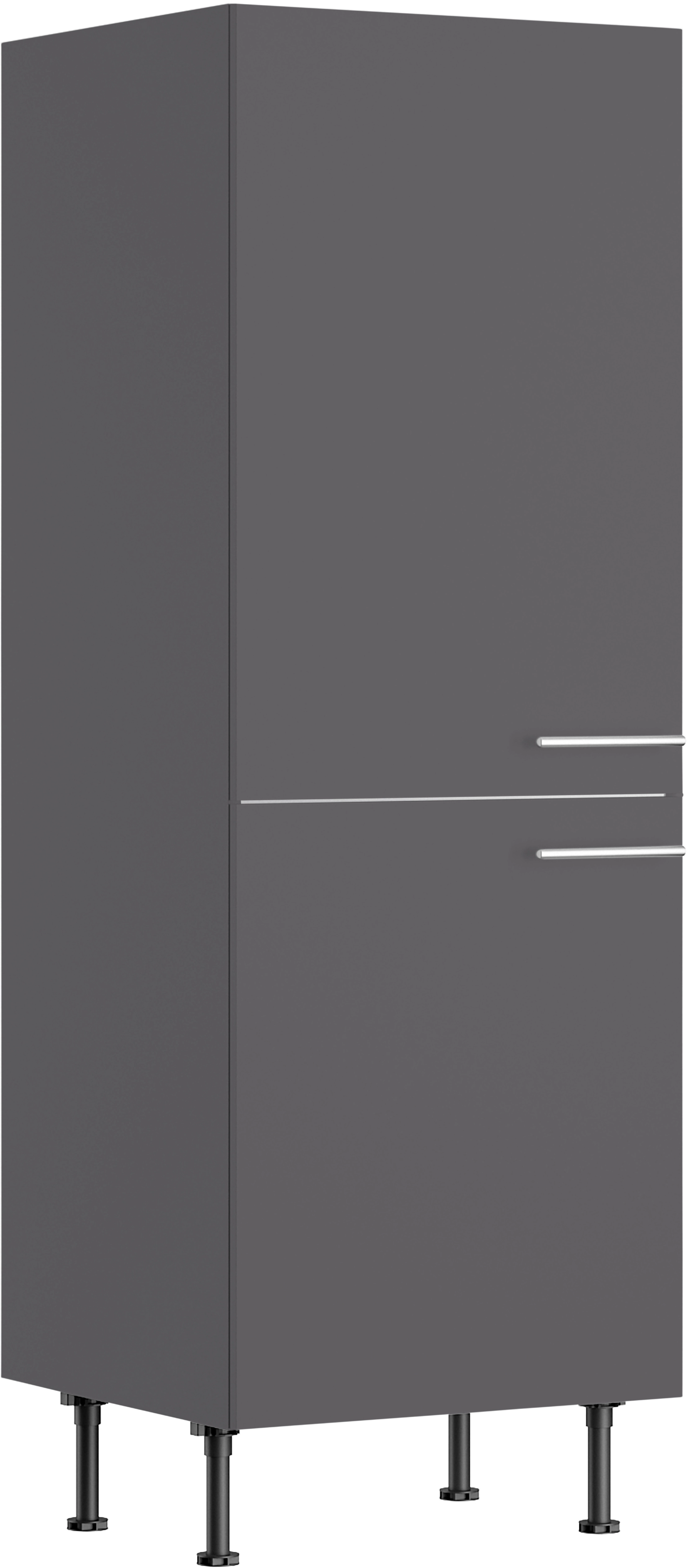 60 cm für kaufen Anthrazit Kühlschrank Matt Optifit Ingvar420 OBI bei Midischrank
