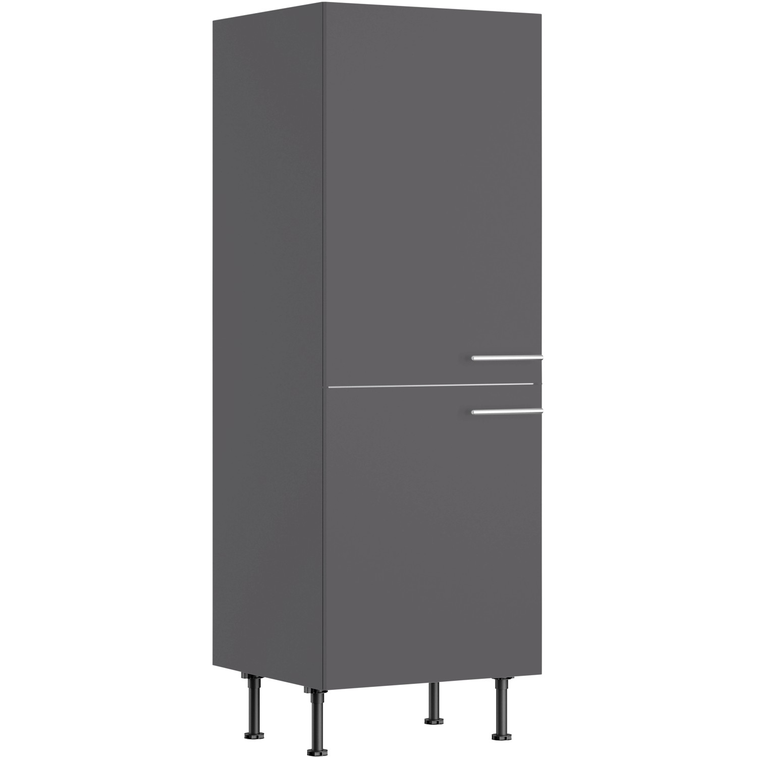 Ingvar420 60 Kühlschrank OBI für kaufen bei Matt Midischrank Optifit cm Anthrazit