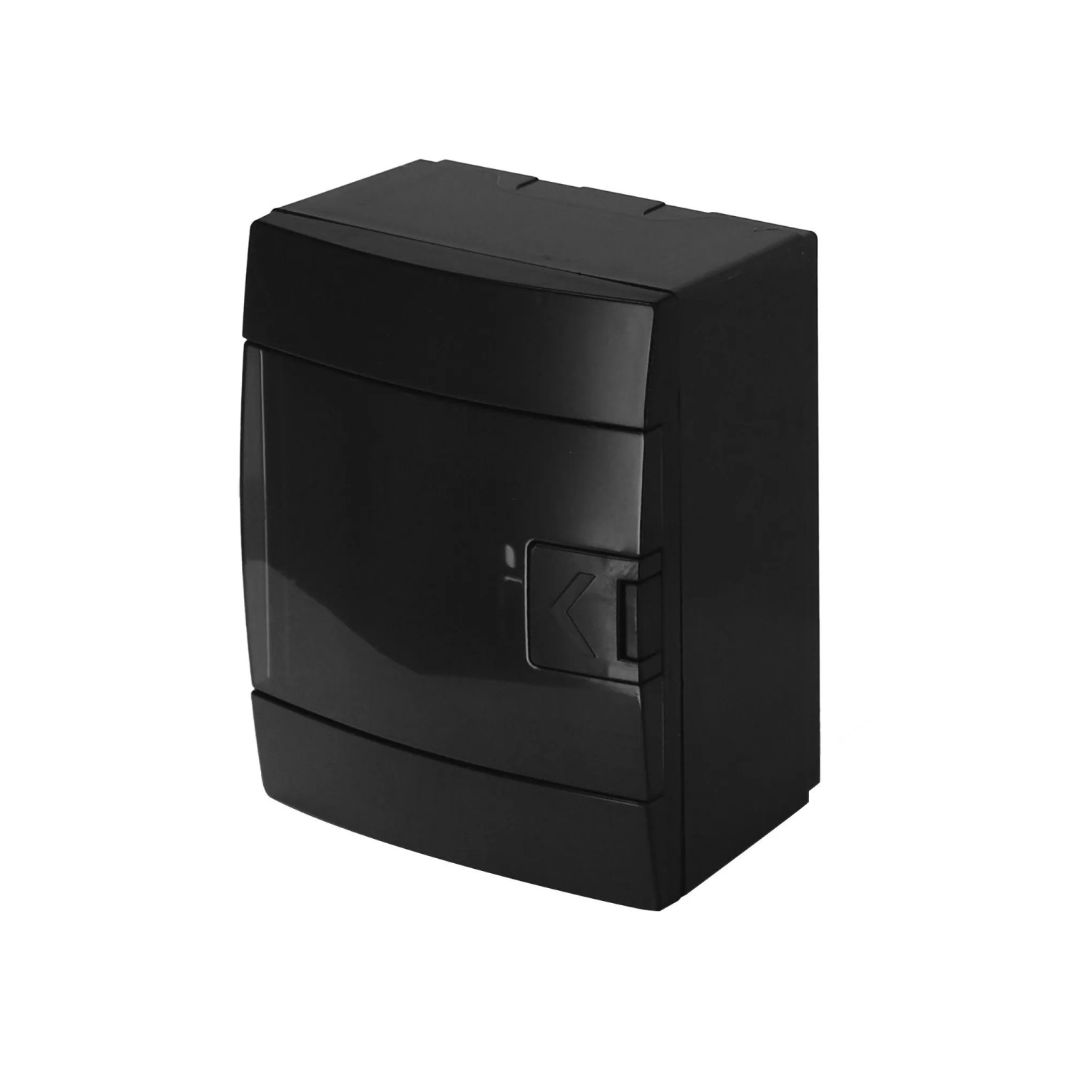 HOROZ Verteilerkasten Aufputz 1-Reihig 4 Module 104 x 140 x 173 mm IP40 Schwarz