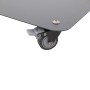 Doppler Fahrgestell Vario für Granitsockel, anthrazit, mit feststellbarer Rolle für Schirmständer.