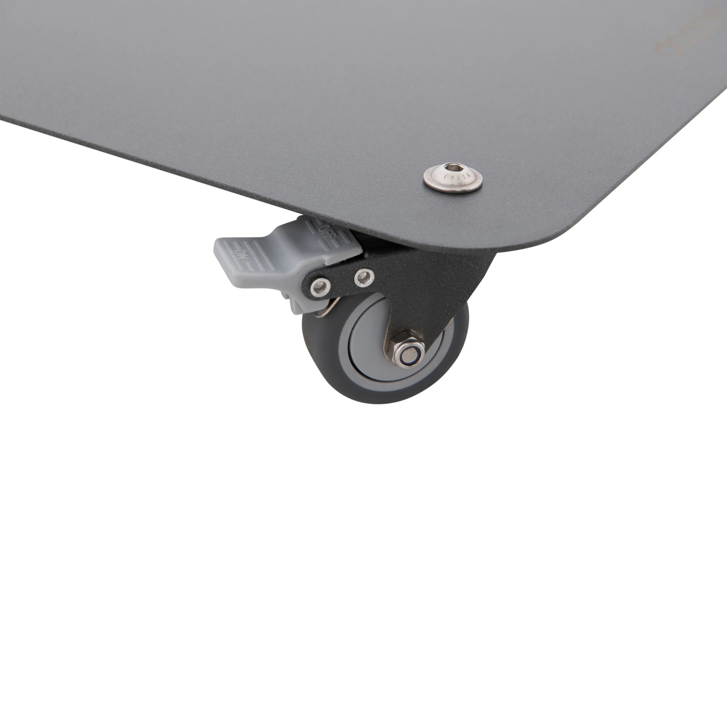 Doppler Fahrgestell Vario für Granitsockel, anthrazit, mit feststellbarer Rolle für Schirmständer.