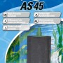 Tetratec AS 45 Ausströmerstein für Aquarien-Belüfter, feinporig für optimale Sauerstoffversorgung.