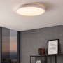 Weiße Eglo LED-Deckenleuchte Montemorelos-Z mit Kristalleffekt, Ø 57 cm, RGB/CCT.