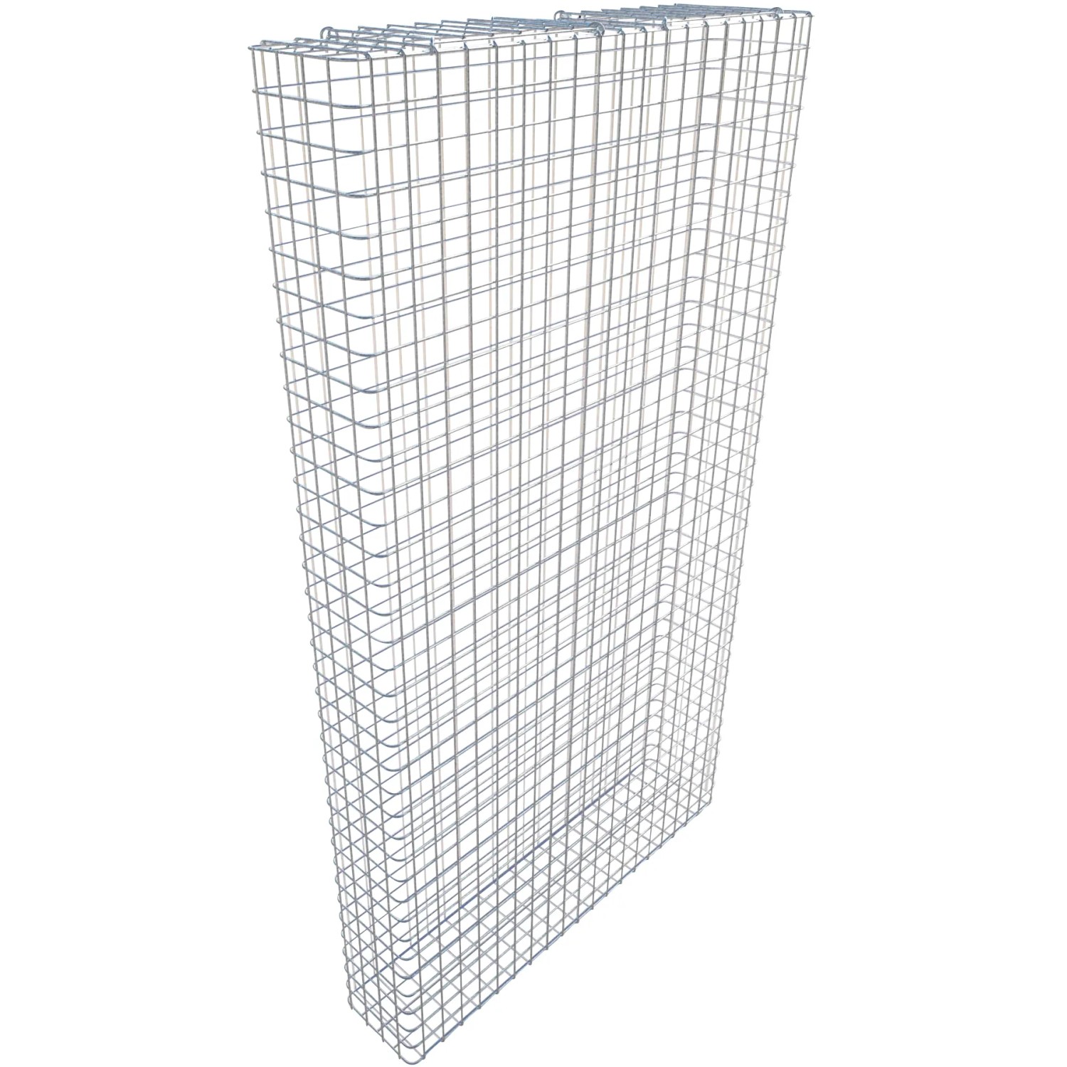 Gabiona Gabione feuerverz 182 x 102 x 22 cm Maschenw 5 x 5 cm