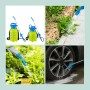 Relaxdays Drucksprüher mit Lanze Kunststoff Gelb Blau Verstellbar 5 Liter_3