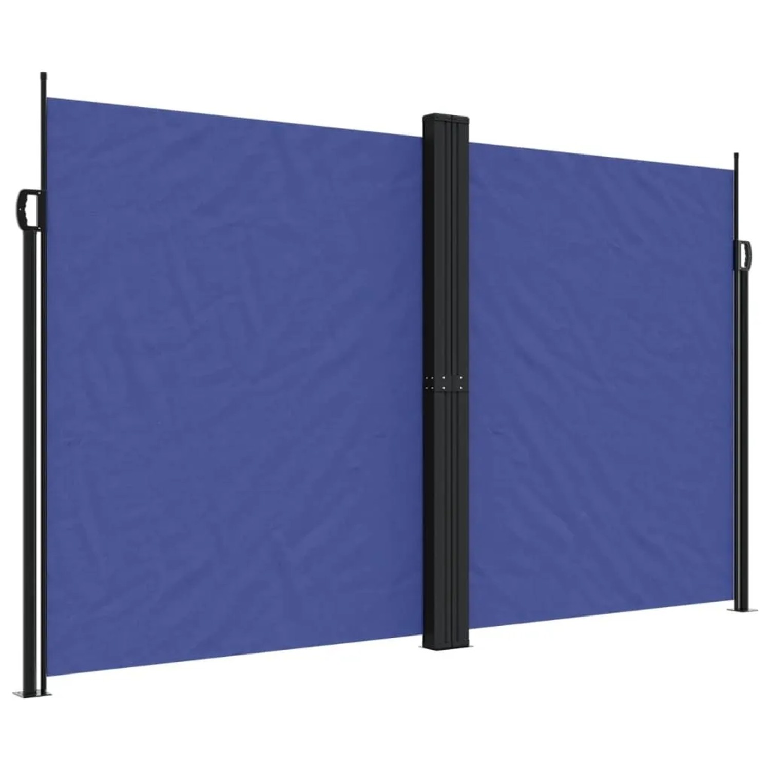 vidaXL Seitenmarkise Ausziehbar Blau 200x1200 cm 4004851