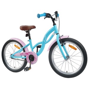vidaXL Kinderfahrrad 20 Zoll für 6-11 Jahre Alt Himmelblau 42009656