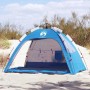 vidaXL Strandzelt 2 Personen Azurblau Quick Release Wasserdicht 4005302_2