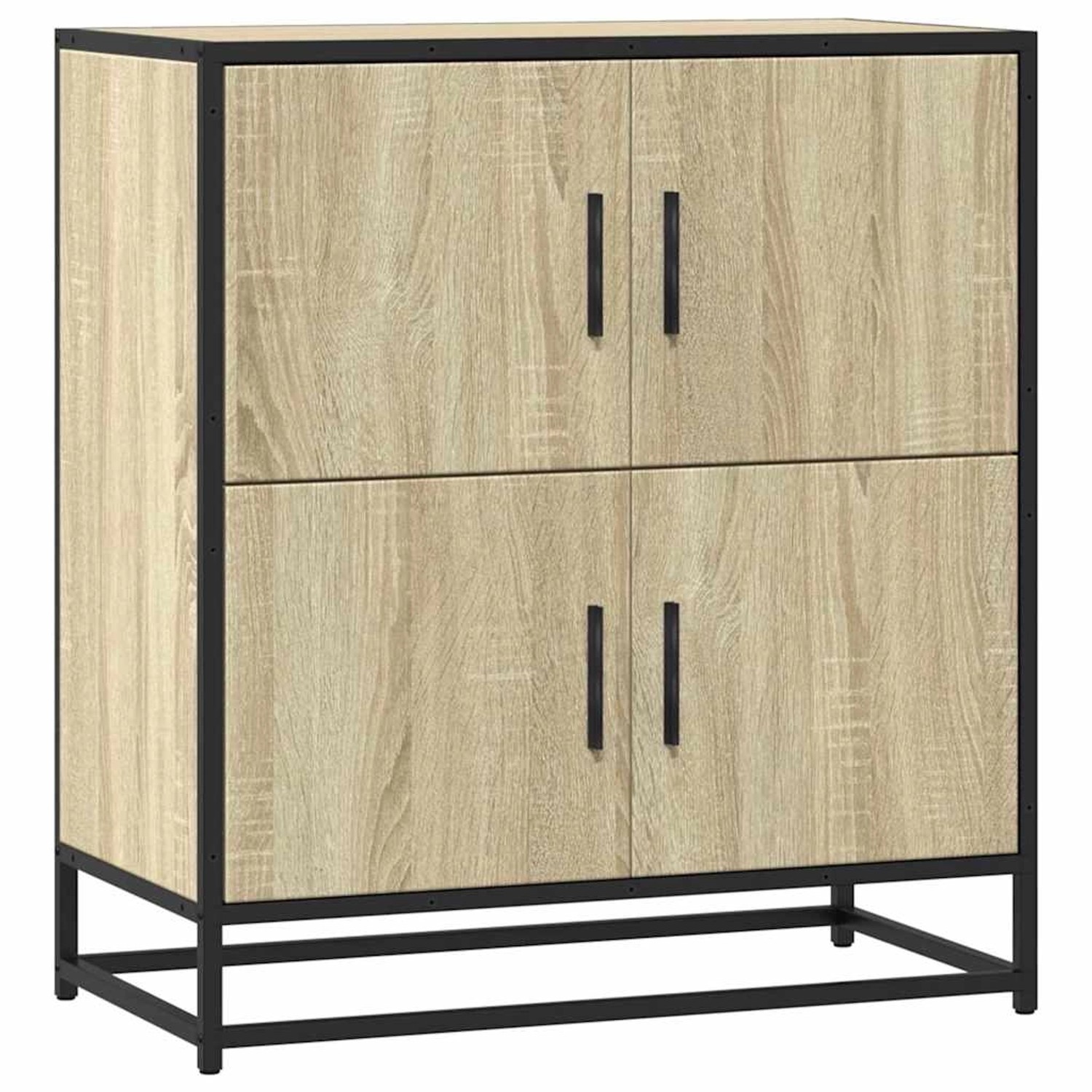 vidaXL Sideboard Sonoma-Eiche 68x35x76 cm Holzwerkstoff 848990 günstig online kaufen