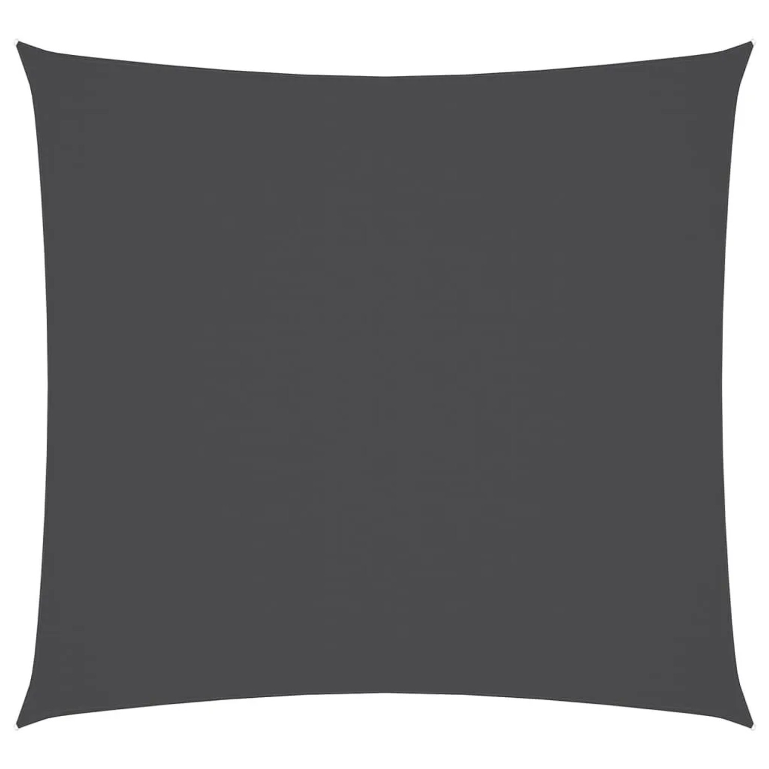 Furnicato Sonnensegel Oxford-gewebe Quadratisch 6x6 M Anthrazit