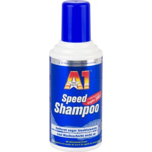 Dr. Wack A1 Speed Shampoo, 500ml Flasche für Autopflege. Entfernt Insektenreste und schont Lack.
