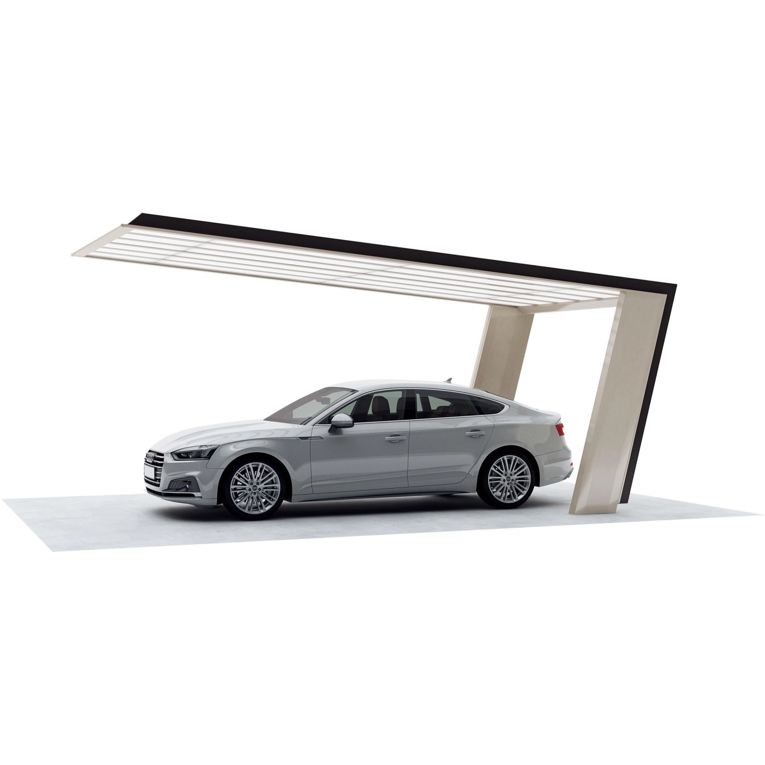 Ximax Flachdach-Carport My-Port 7 Typ 2751 Standard 282 cm x 511 cm günstig online kaufen