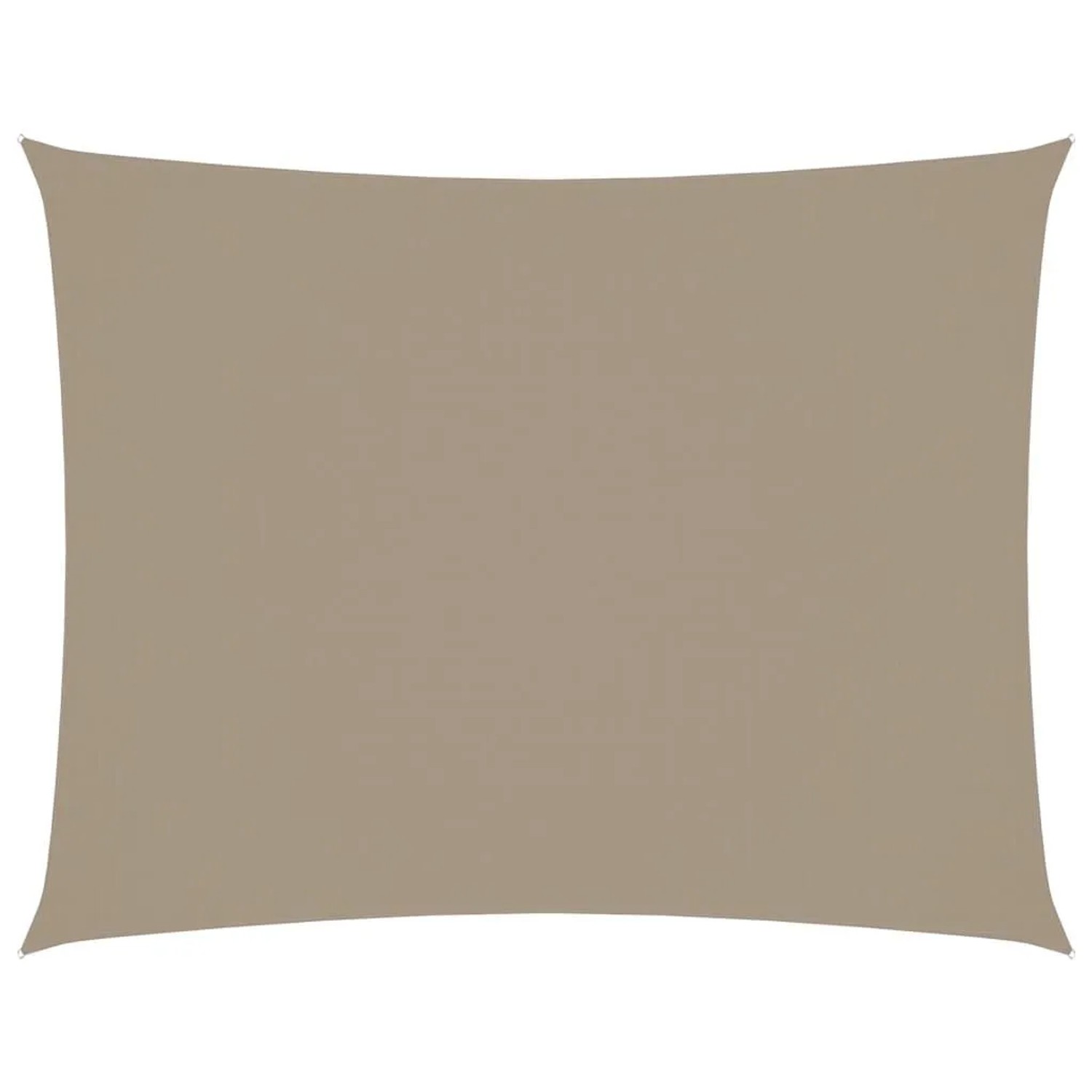 vidaXL Sonnensegel Oxford-Gewebe Rechteckig 3,5x5 m Taupe 135435 günstig online kaufen