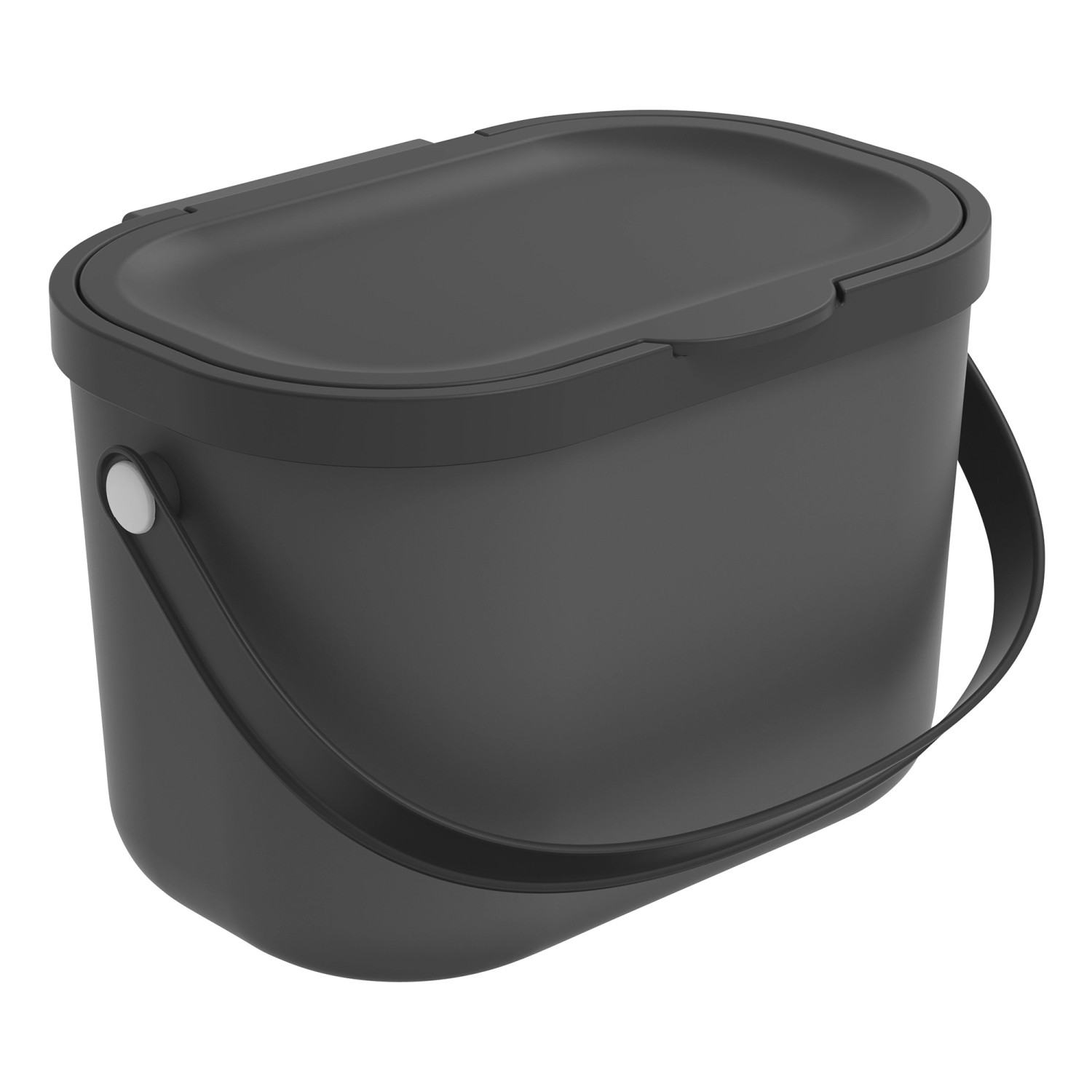 Rotho Bioabfallbehälter Albula 3,2, Anthrazit