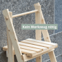 DELUKE Blumenleiter Holz TIMMI 4 Stufen für Blumentöpfe Pflanzentreppe Blumentreppe Tannenholz Leiterregal Pflanzen In Outdoor_5