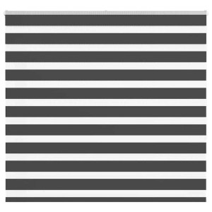 vidaXL Doppelrollo Schwarz 155x150 cm Stoffbreite 150,9 cm Polyester 4014246