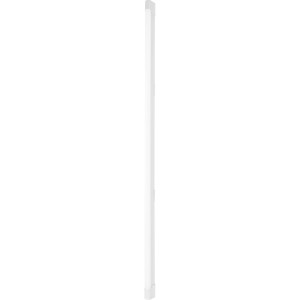 Weiße LED-Unterbauleuchte für Küchen, 123,5 cm lang.