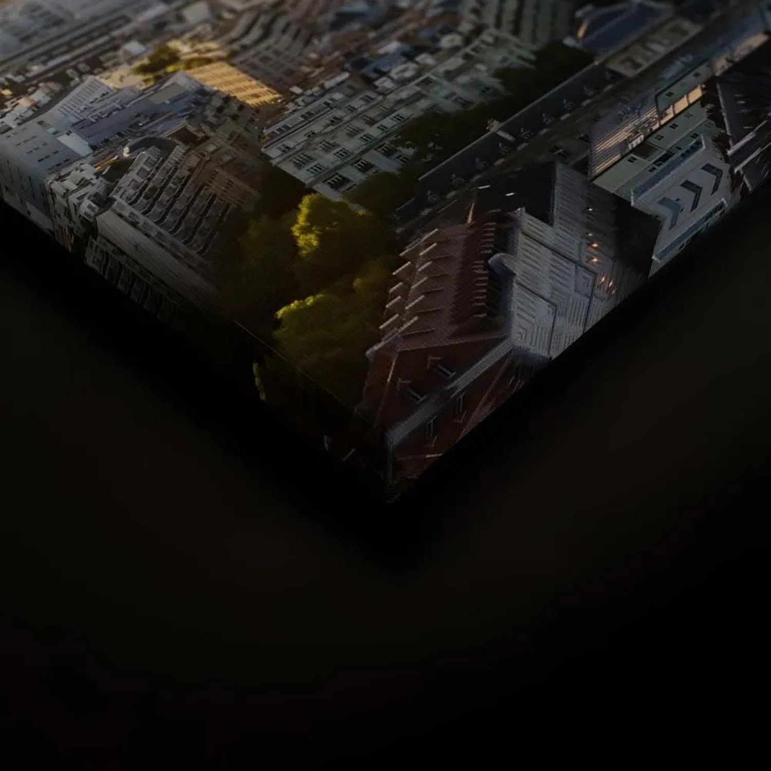 Bricoflor Leinwandbild mit Eiffelturm-Motiv, Skyline Wandbild für Wohn- und Schlafräume.