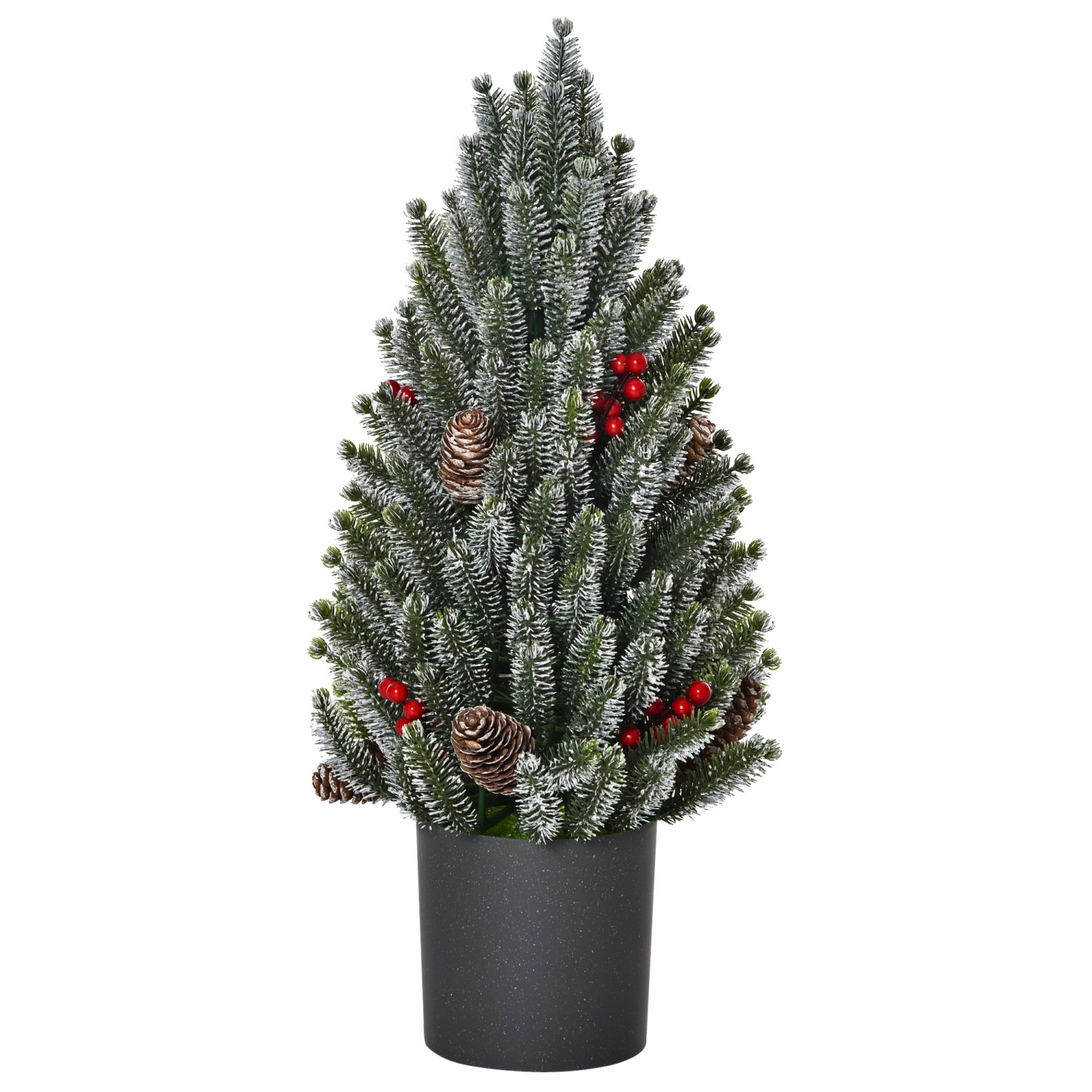 Image of HOMCOM Künstlicher Weihnachtsbaum 170 Äste Ø27 x 47 cm