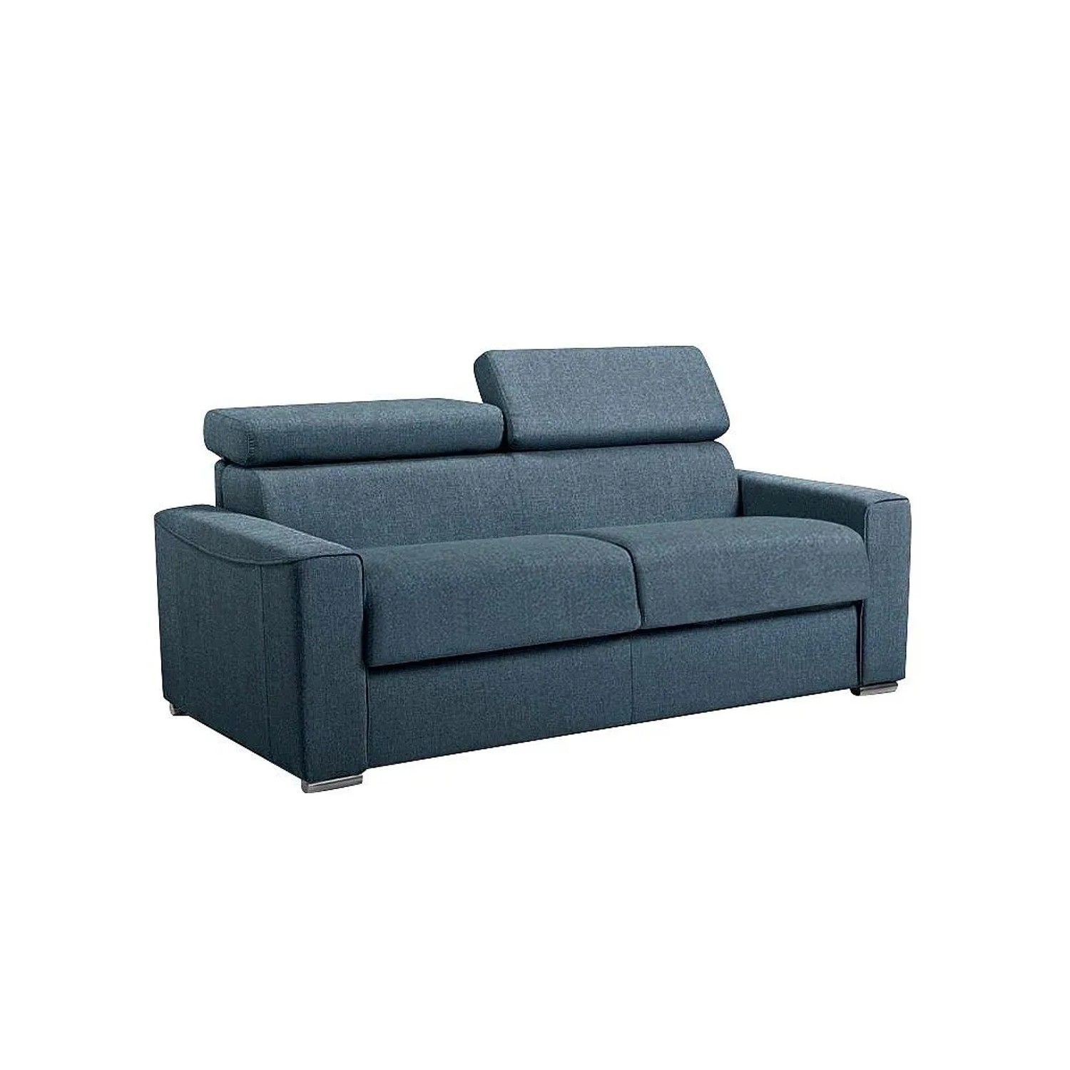 Vente-unique Schlafsofa Vizir Blau 196 cm