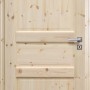 Radex Kiefer Massivholz Zimmertür, 86x198.5 cm, Anschlag links, FSC®-zertifiziert.
