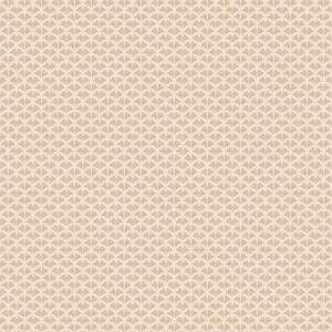 Schimmernde, beige-goldene Ornament Tapete der Marke PROFHOME, dezentes Grafikmuster.