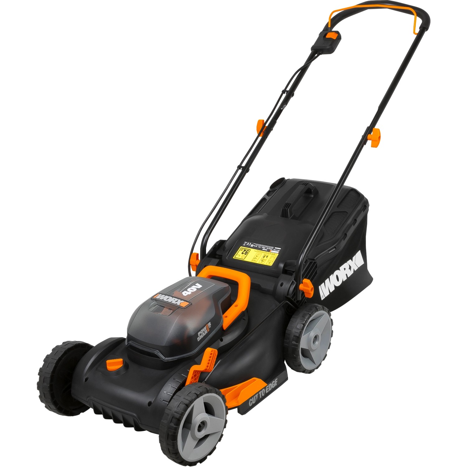 Worx Rasenmäher WG743E 40 cm 2 x 20 V