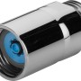 Verchromte Neoperl® Duschverschraubung mit Kugelgelenk, 1/2 Zoll Anschluss für mehr Beweglichkeit beim Duschen.