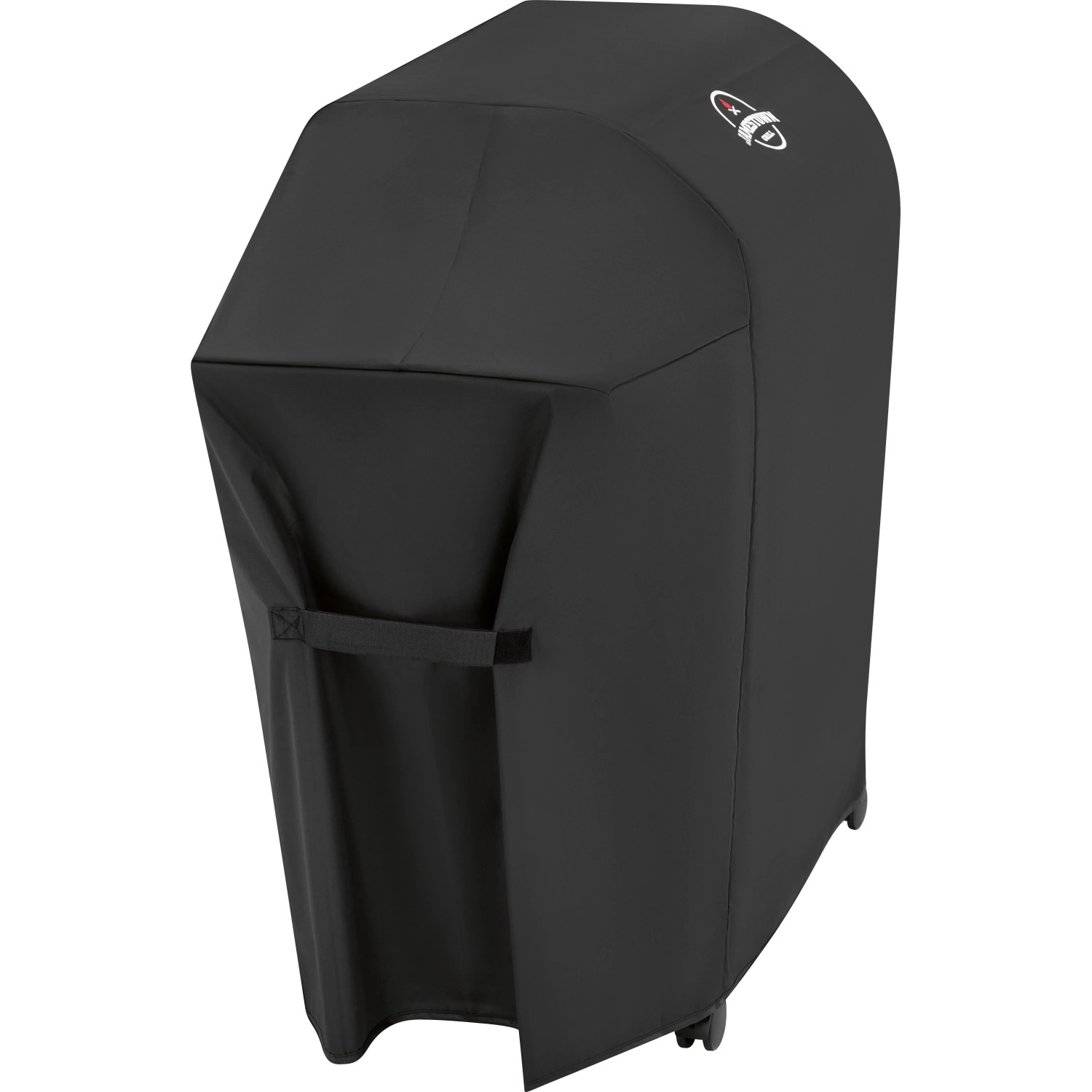 Schwarze Jamestown Wetterschutzhülle für Kane 4 Brenner Gasgrill.