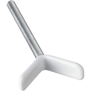 Abus Treppenadapter JC9203 Henry für Treppenschutzgitter, Y-Spindel aus Metall und Kunststoff.